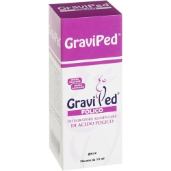 Graviped Folico Gocce da 15 ml - Integratore alimentare per la gravidanza