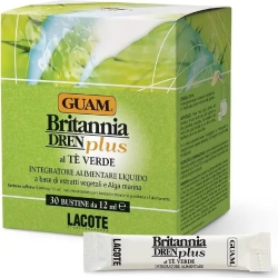 Guam Britannia Dren Plus 30 Buste Da 12 ml - Integratore Drenante
