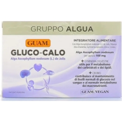 Guam Algua Gluco-calo 60 Capsule - Integratore per metabolismo dei carboidrati e dei lipidi