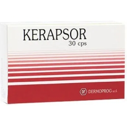 Kerapsor 30 xapsule - Integratore per psoriasi, eczemi e infiammazioni