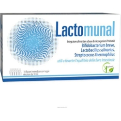 Lactomunal 10 Flaconi - Integratore alimentare per la flora intestinale