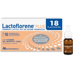 Lactoflorene Plus 18 Flaconcini - Integratore di fermenti lattici