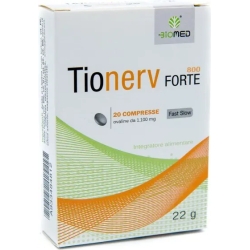 Tionerv Forte 20 compresse Fast Slow - Integratore Per Gli Stati Di Tensione Lozalizzati