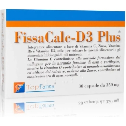 Fissacalc-D3 Plus 30 Capsule - Integratore Utile Al Sistema Muscolo Scheletrico