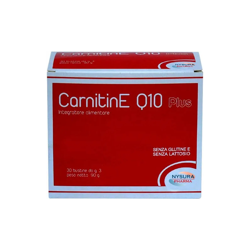 Carnitine q10 plus 30 bustine - integratore utile per la prostata