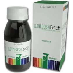 Bioearth lithobase 80 capsule - integratore alcalinizzante per l'organismo
