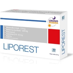 Liporest 10 - Integratore per il Benessere Cardiovascolare 30 compresse