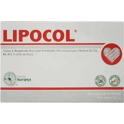 Lipocol 30 compresse - integratore per il colesterolo