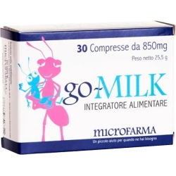 Go-milk 30 compresse - Integratore utile durante l'allattamento