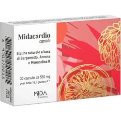 Midacardio 30 capsule - Integratore per il controllo del colesterolo