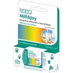 mill&joy 20 compresse - integratore per l'intolleranza al lattosio