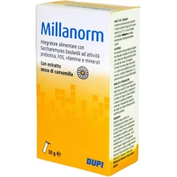 Millanorm 8 bustine - integratore per la flora batterica