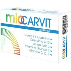 miocarvit 20 capsule - integratore alimentare di vitamine e minerali