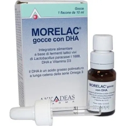 Morelac Gocce 10 ml - Integratore alimentare a base di fermenti lattici