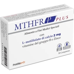 Mthfr Prevent Plus 30 compresse - alimento ai fini medici speciali Vitamine gruppo B e Zinco