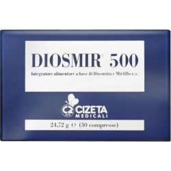 Diosmir 500 30 compresse - Integratore utile per il microcircolo