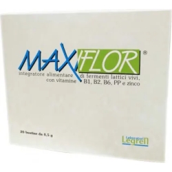 Maxiflor 20 Bustine - Integratore Di Fermenti Lattici Vivi