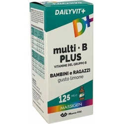 DailyVit Multi-B Plus Bambini e Ragazzi 125 ml - Integratore di Vitamina B