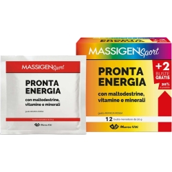 Massigen Sport Pronta Energia 12 bustine - Per l'attività fisica