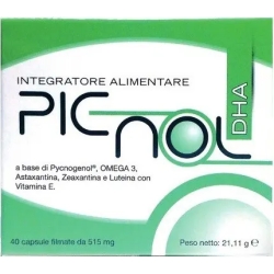 Picnol Dha 40 Capsule - Integratore Per Gravidanza E L'Allattamento