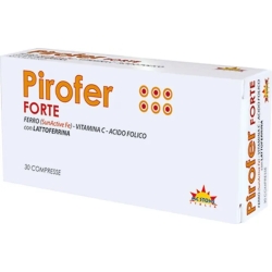 Pirofer Forte 30 Compresse - Integratore Per Carenza Di Ferro
