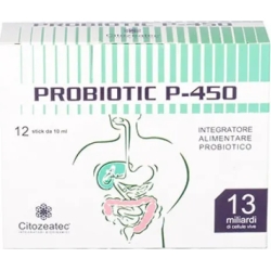 Probiotic P-450 - Integratore Per Flora Intestinale 12 Stick