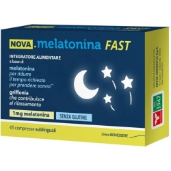 Nova Melatonina Fast 45 Compresse - Integratore Per Il Sonno