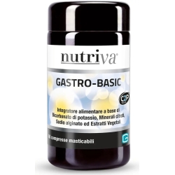Nutriva Gastro Basic Acid 60 Compresse - Integratore Per Il Benessere Gastrointestinale