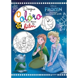Disegno e coloro le mie storie da film - Frozen La magia delle luci del Nord