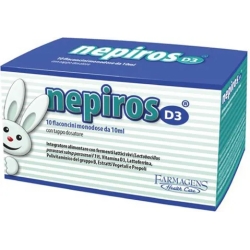 Nepiros D3 10 flaconcini - Integratore di fermenti lattici vivi