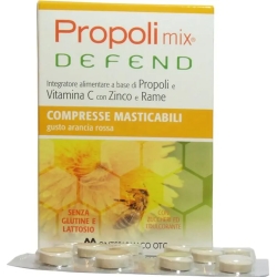 Propoli Mix Defend 30 Compresse Masticabili - Integratore Immunostimolante