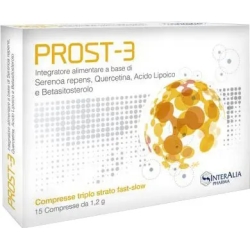 prost 3 - integratore per ipertrofia prostatica benigna 15 compresse
