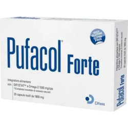 Pufacol Forte 20 capsule molli - Integratore per il Colesterolo