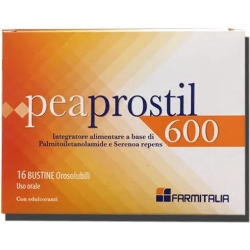 peaprostil 600 - Integratore prostata e vie urinarie 16 Bustine
