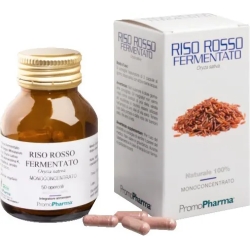 Riso Rosso Fermentato Monoconcentrato 50 Capsule - Integratore Per Il Colesterolo