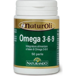 Naturando Omega 3-6-9 50 compresse - Integratore a base di Omega