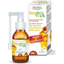 Sanavita Gola Spray 30 ml - Integratore Per Il Benessere Delle Vie Respiratorie