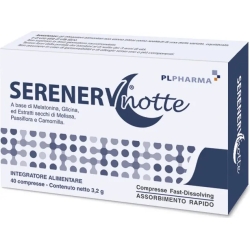 serenerv notte 40 cpr - integratore per il rilassamento