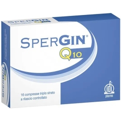 Spergin Q10 16 Compresse - Integratore per spermatogenesi e la motilità spermatica