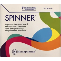 Spinner 20 capsule - Integratore per l'intolleranza al lattosio