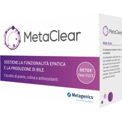 Metaclear 30 Compresse - Integratore Per La Funzionalità Epatica