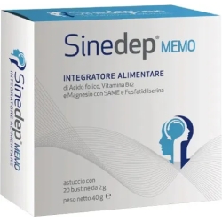 Sinedep Memo 20 bustine - Integratore per il Tono Psicofisico