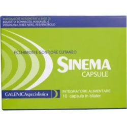 Sinema 10 Capsule - Integratore Per Ecchimosi E Gonfiore Cutaneo
