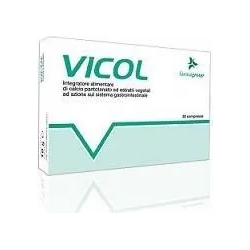 Vicol 30 Compresse - Integratore alimentare utile al benessere intestinale