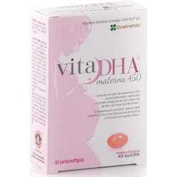 VitaDHA Materna 450 - Integratore per gravidanza e allattamento 30 perle