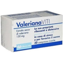 Valeriana Viti 30 compresse - Integratore per conciliare il sonno