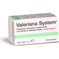 Valeriana System 30 Compresse - Integratore Per Conciliare Il Sonno