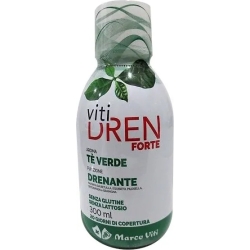 Marco Viti Vitidren Forte Tè Verde Flacone da 300 ml - Integratore alimentare Drenante