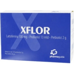 Xflor 12 Bustine Da 3 gr - Integratore Per La Flora Batterica Intestinale