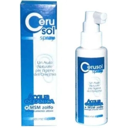 Cerusol 100 ml - Detergente in spray per la pulizia del canale auricolare